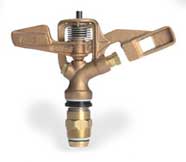 Buckner-Storm 2000SX Brass Impact Sprinkler