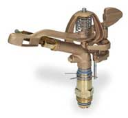 Buckner-Storm 360SA Brass Impact Sprinkler